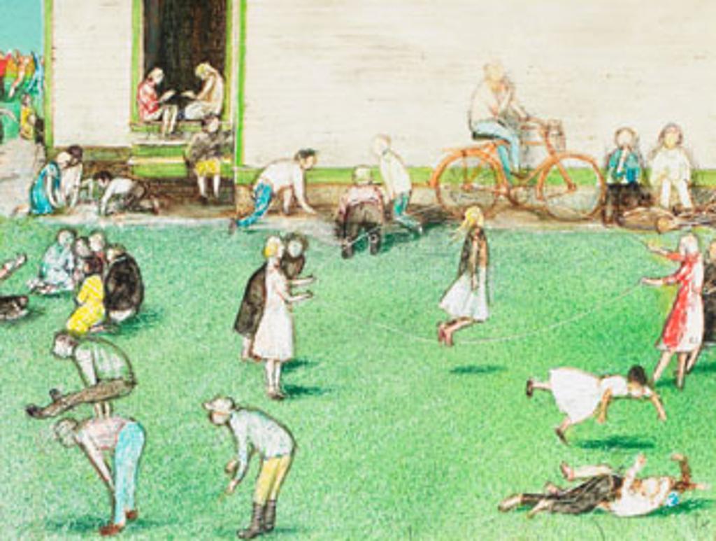 William Kurelek (1927-1977) - Playground