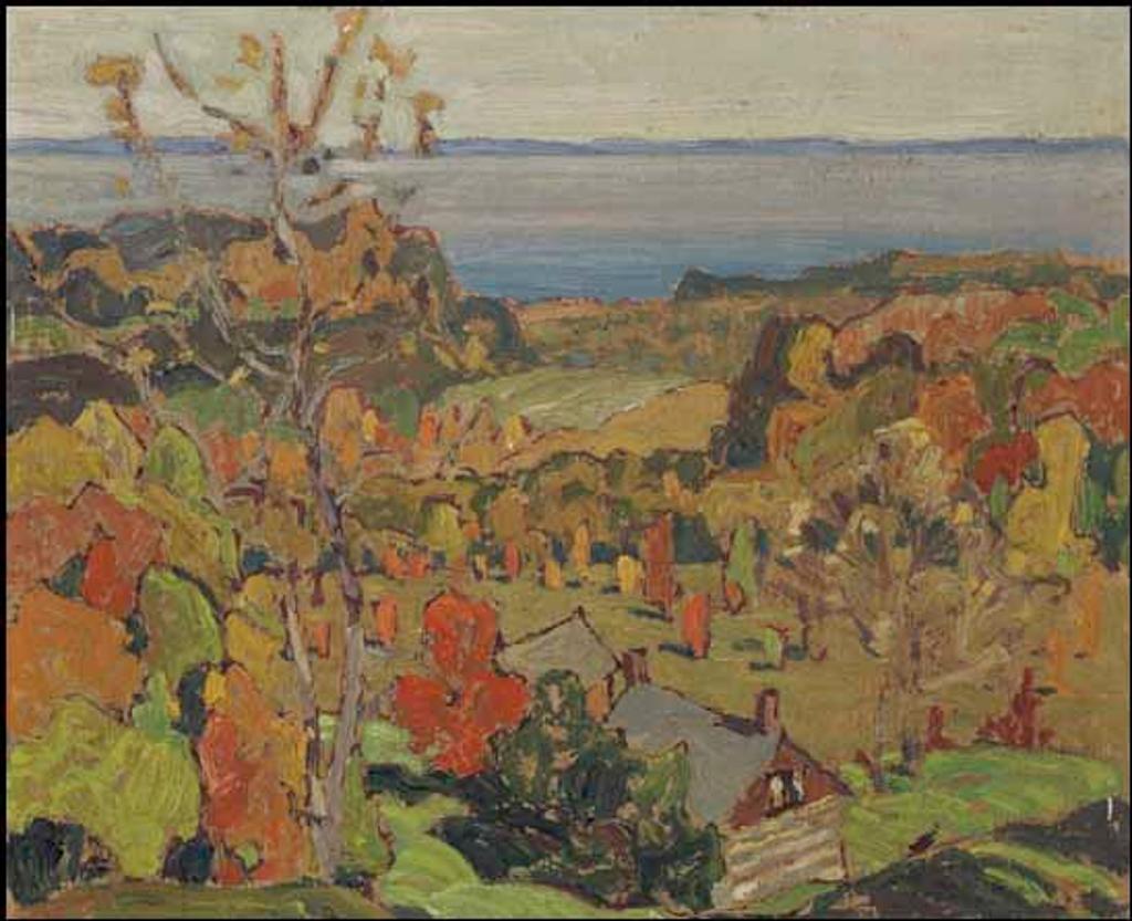Franklin H. Carmichael (1898-1992) - Autumn Afternoon