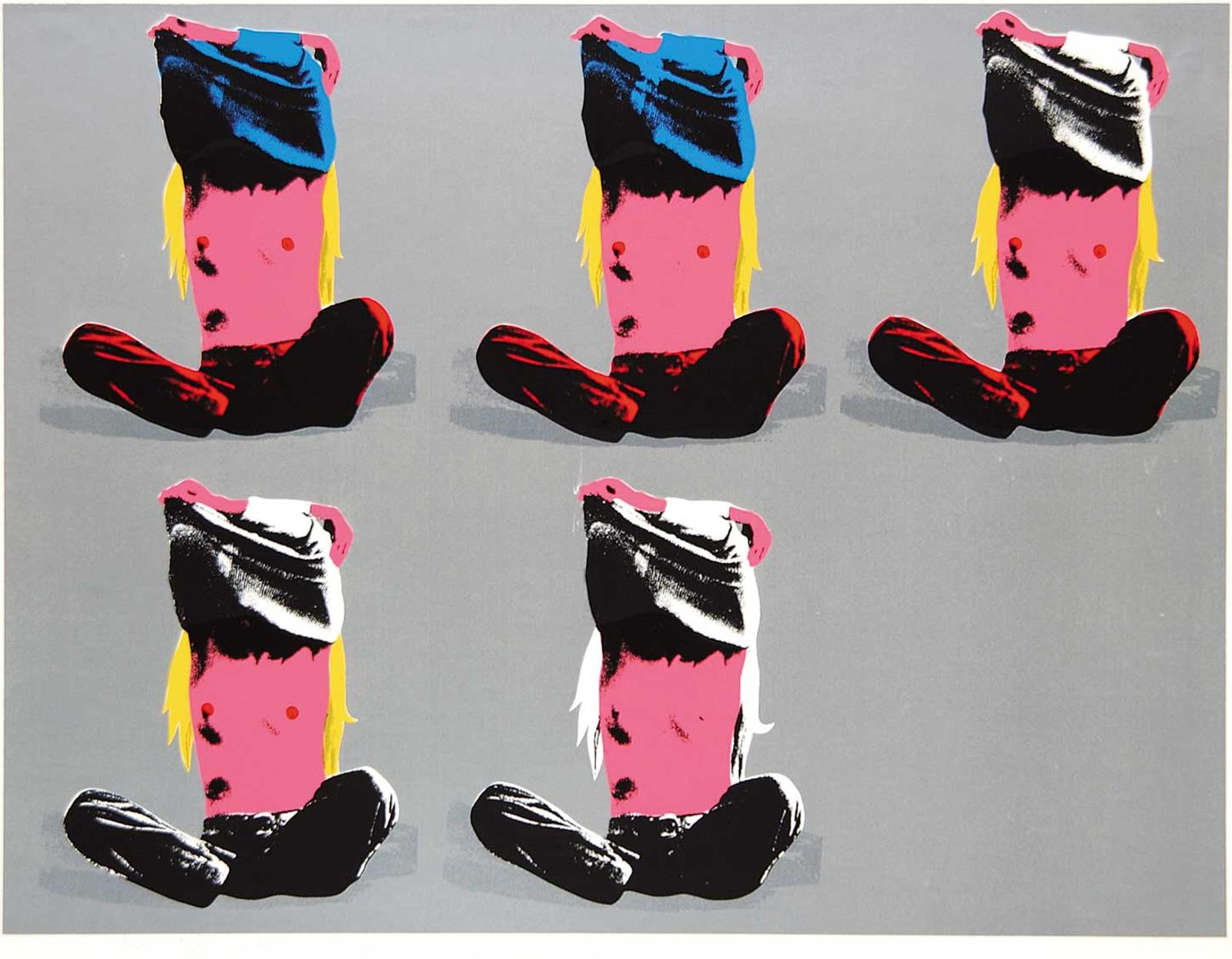 Gilles Boisvert (1940) - Strip Tease on Colour #8/25