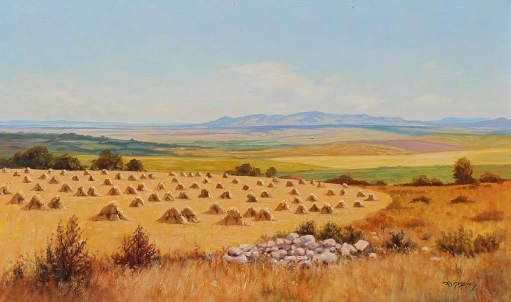 Roland Gissing (1895-1967) - The Hand Hills; 1967