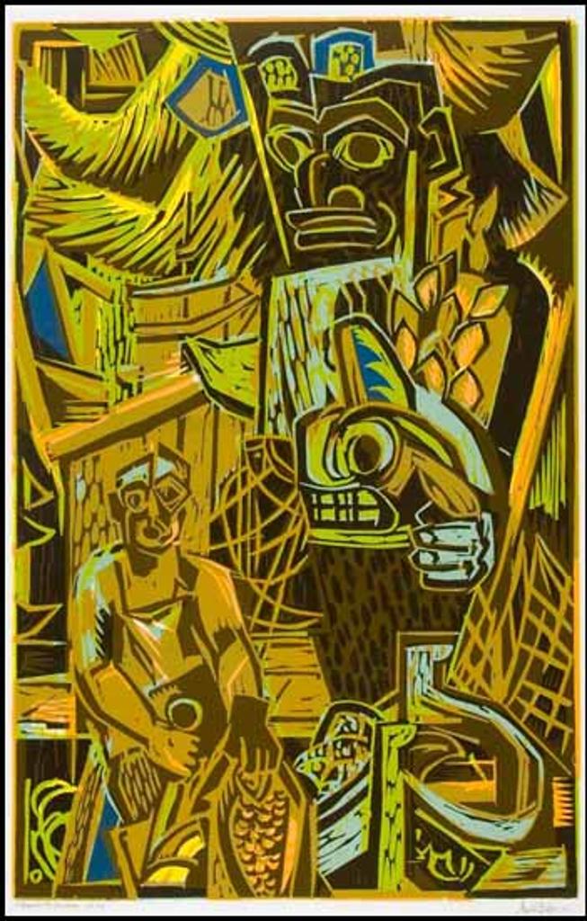 Andre Charles Bieler (1896-1989) - Skeena Fisherman (00233/TN098)