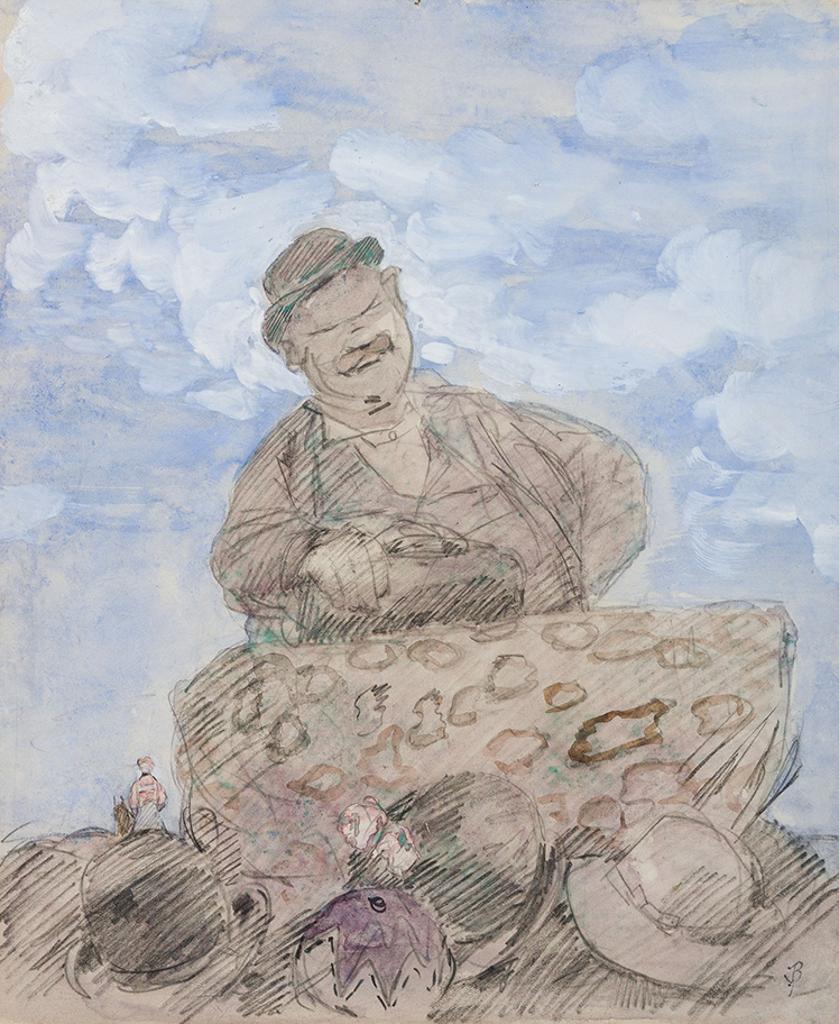 Jack Butler Yeats (1871-1957) - After the Next Race I'll be Giving Away a Gold Watch
