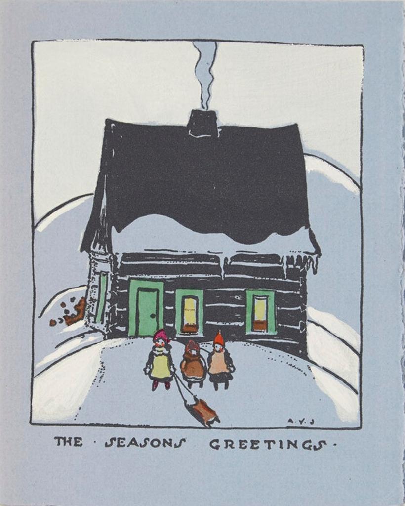Alexander Young (A. Y.) Jackson (1882-1974) - The Seasons Greetings