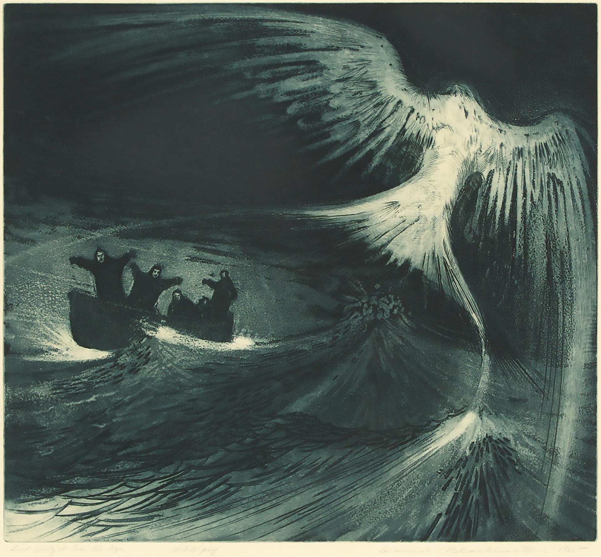 David Lloyd Blackwood (1941-2022) - Lost Party At Sea, The Sign, 1965
