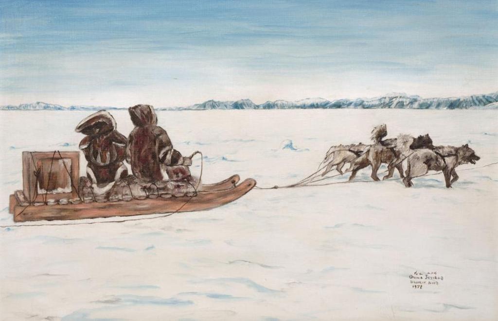 Celina Sarpinak Iyyiraq (1948) - Untitled - Dog Sled