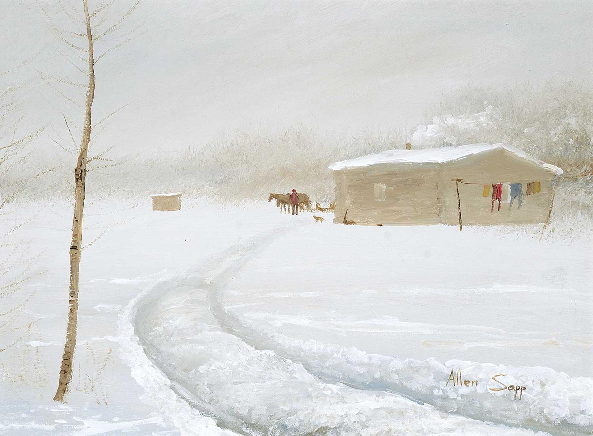 Allen Fredrick Sapp (1929-2015) - Alex Sand's House on Little Pine Reserve