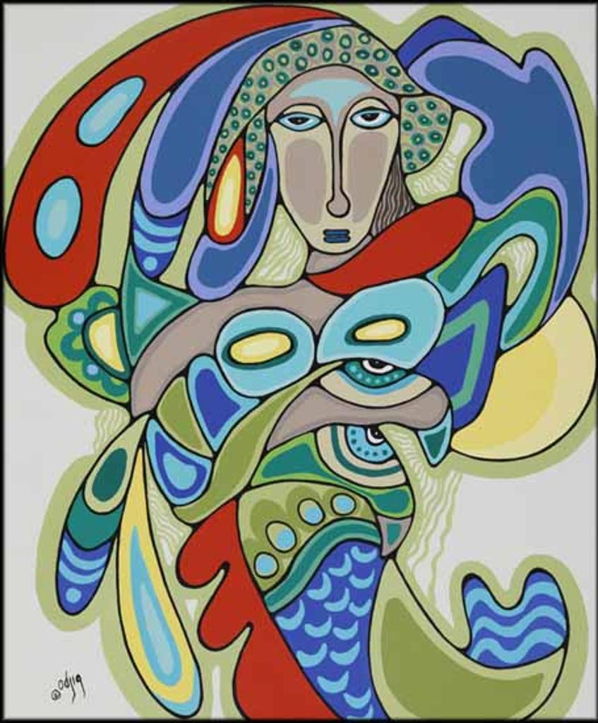 Daphne Odjig (1919-2016) - Goddess of the Elements