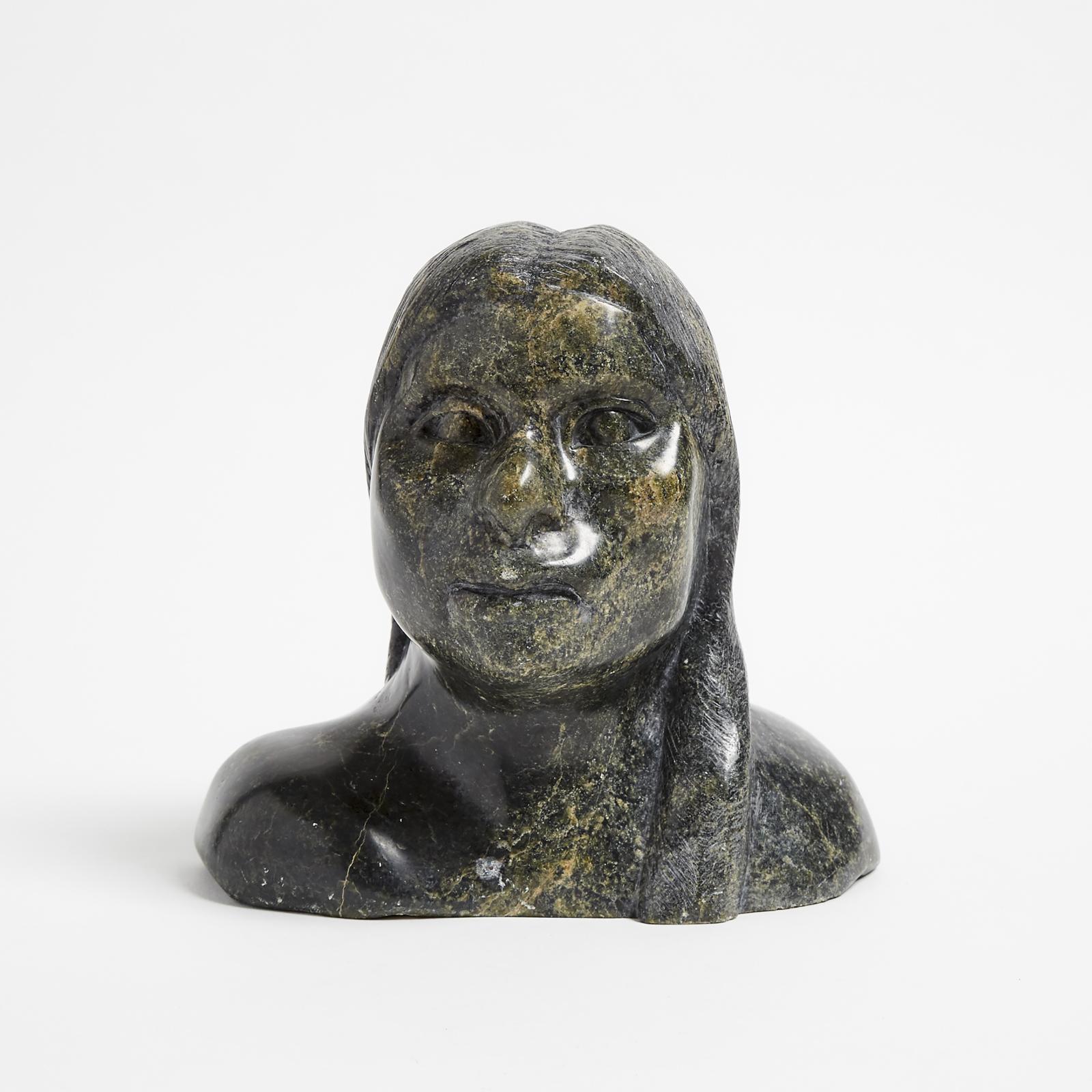 Henry Evaluardjuk (1923-2007) - Bust Of A Woman