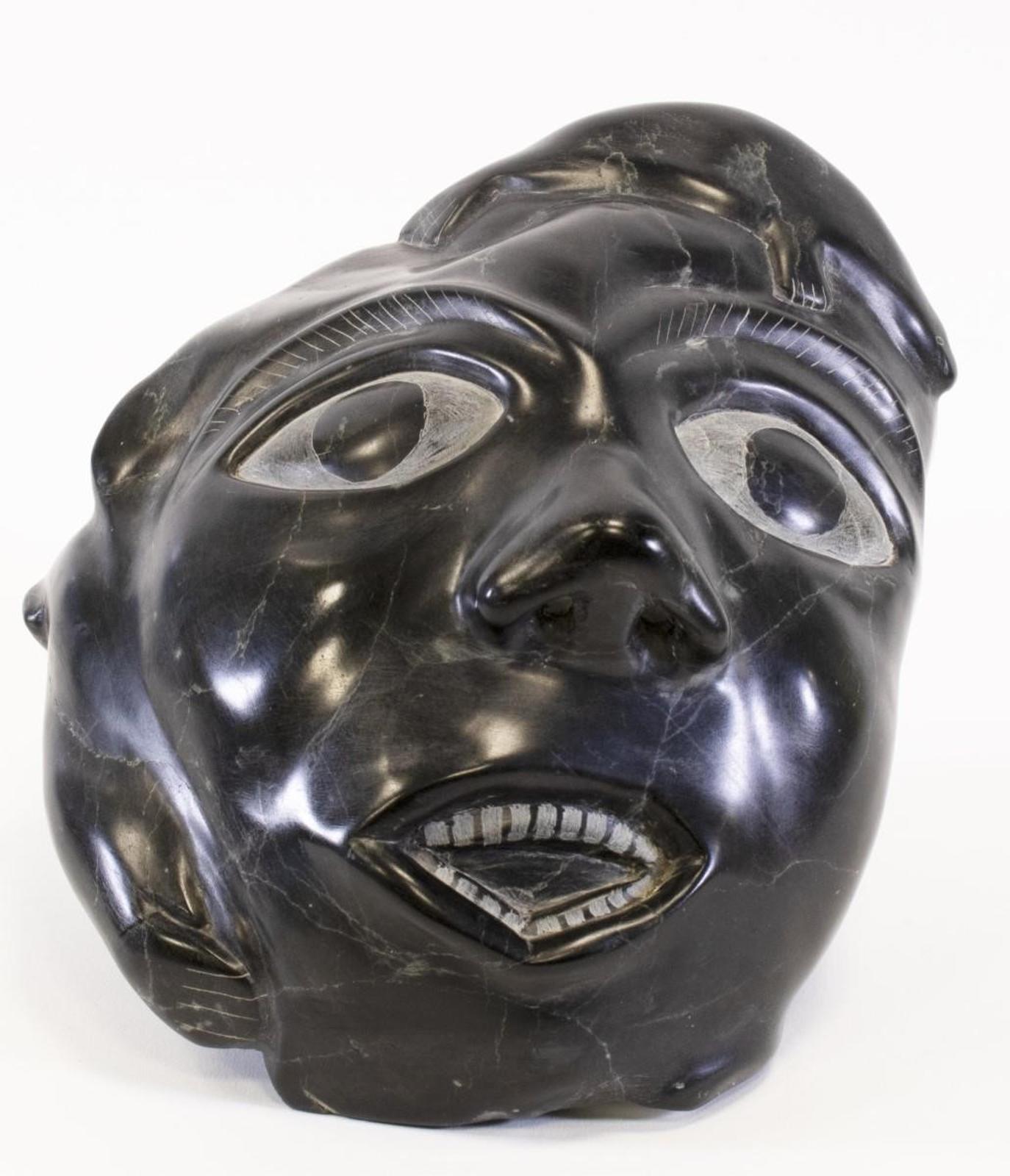 Arpik Johnny Tuniq (1932-2001) - Two Sided Face With Seals; 1980