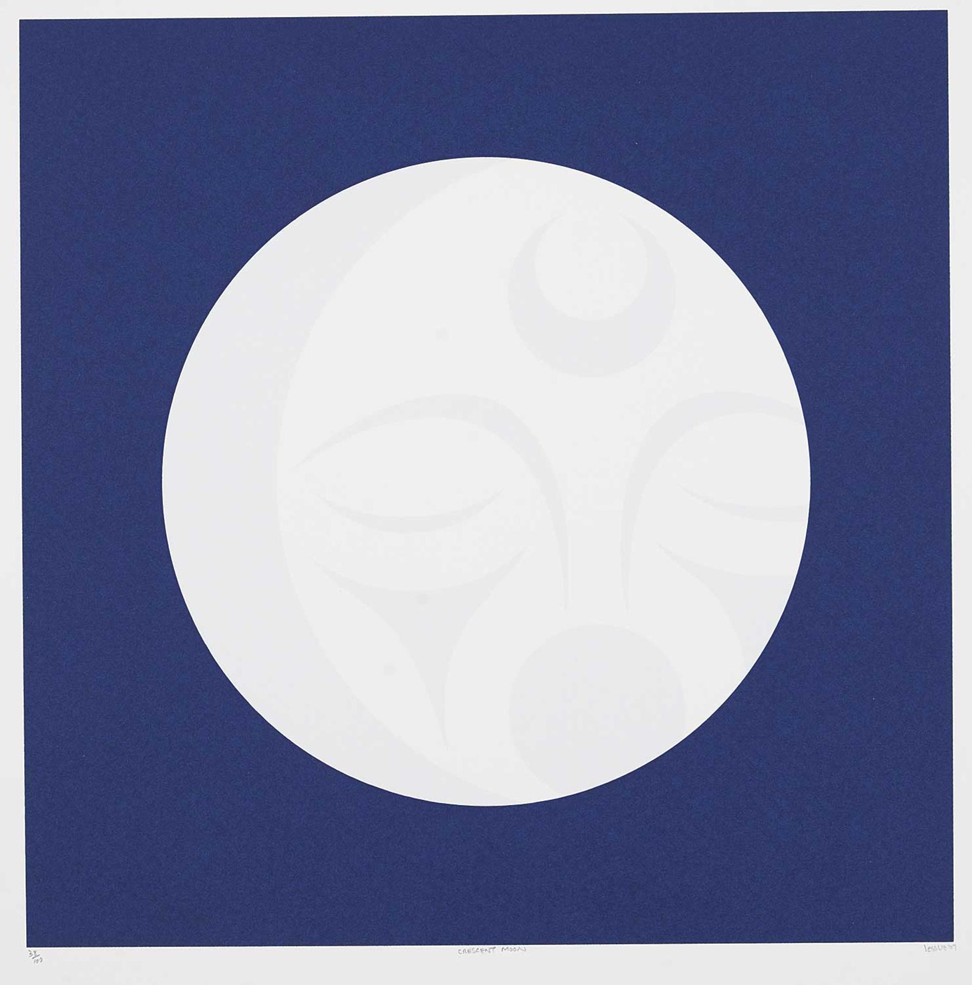 Leslie Robert Sam lessLIE - Crescent Moon  #38/100