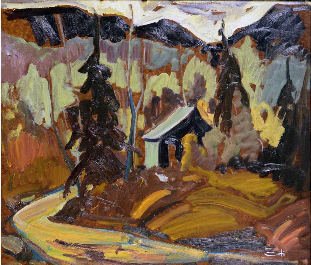 Bruno Côté (1940-2010) - En revenant de Sagard