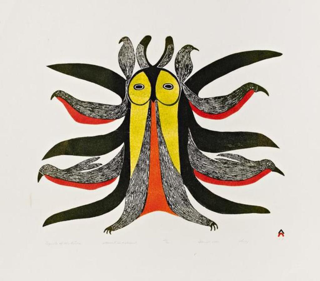 Lucy Qinnuayuak (1915-1982) - Untitled