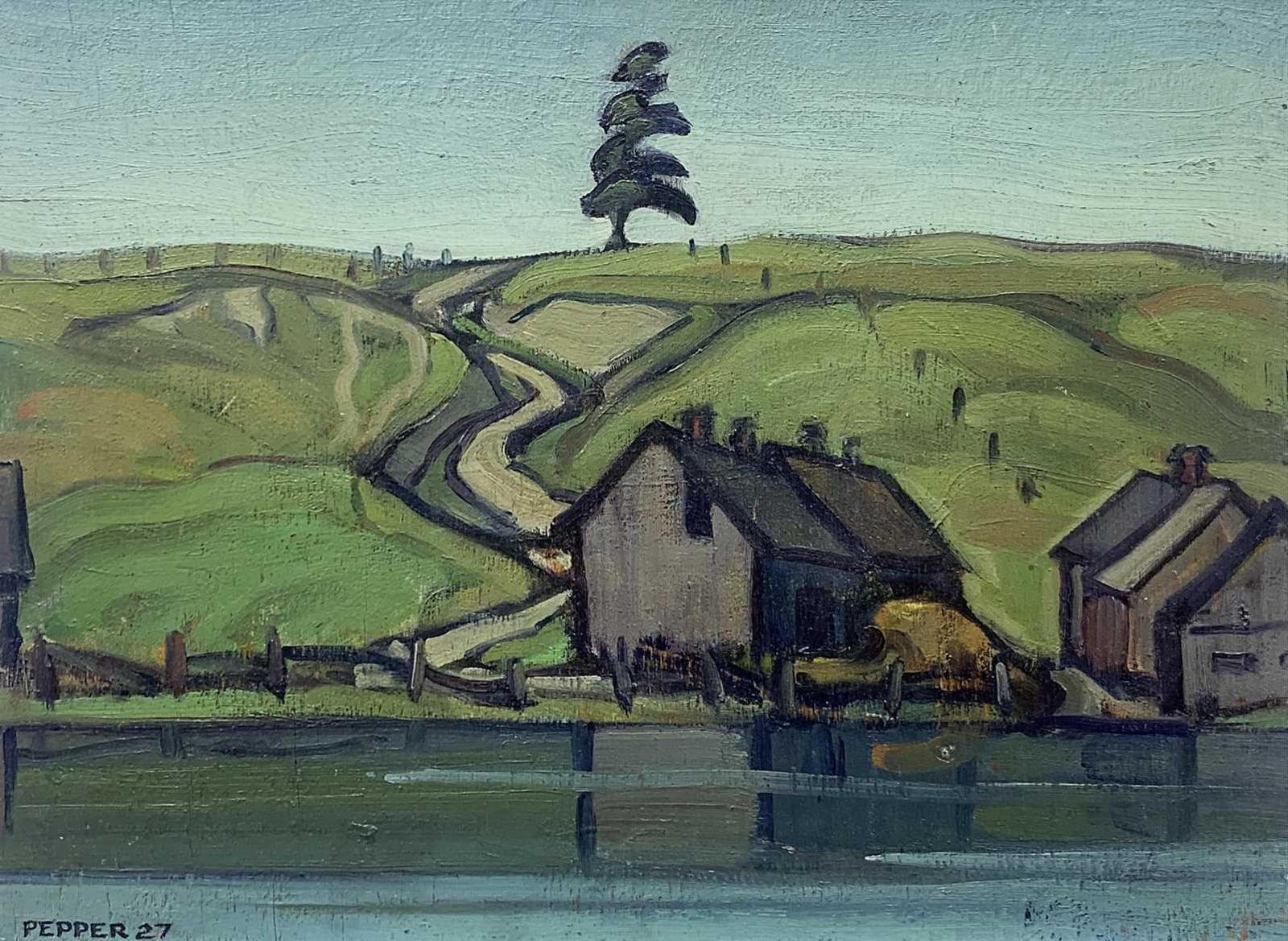 George Douglas Pepper (1903-1962) - Along The Ottawa; 1927