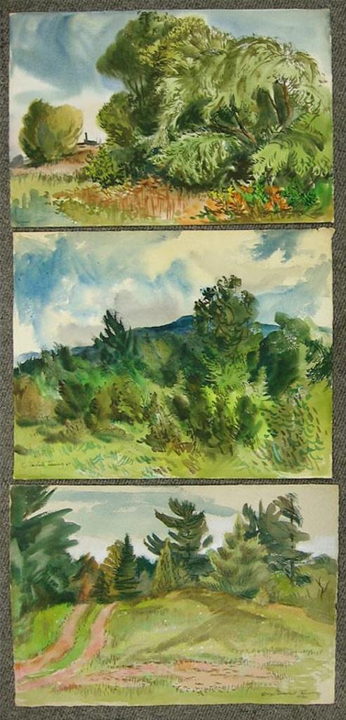 George Campbell (Cam) Tinning (1910-1996) - Landscape Studies