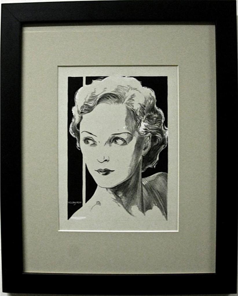 Robert Elmer Lougheed (1901-1982) - Portrait Of A Woman