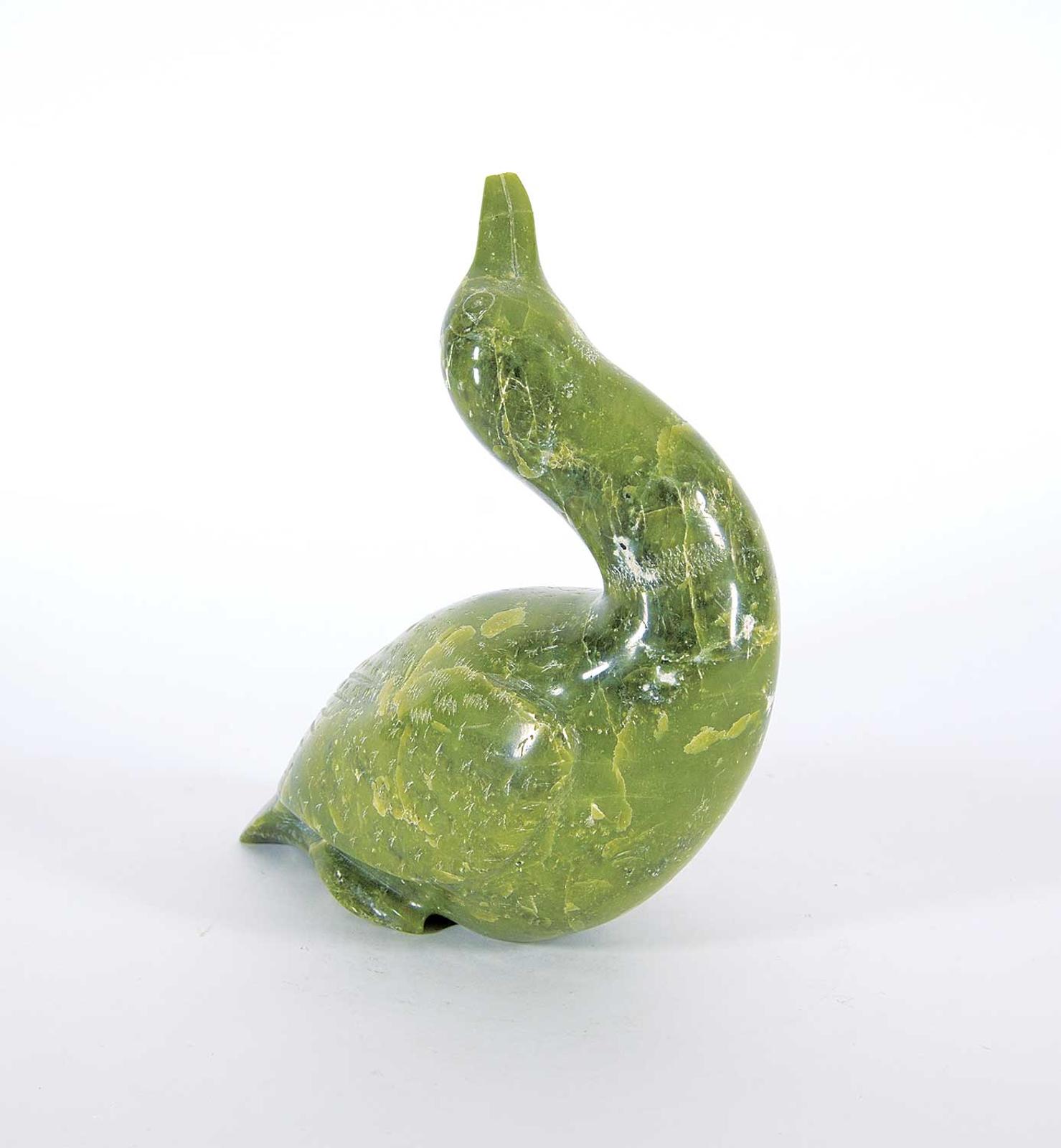 Adamie Inuit - Untitled - Green Loon