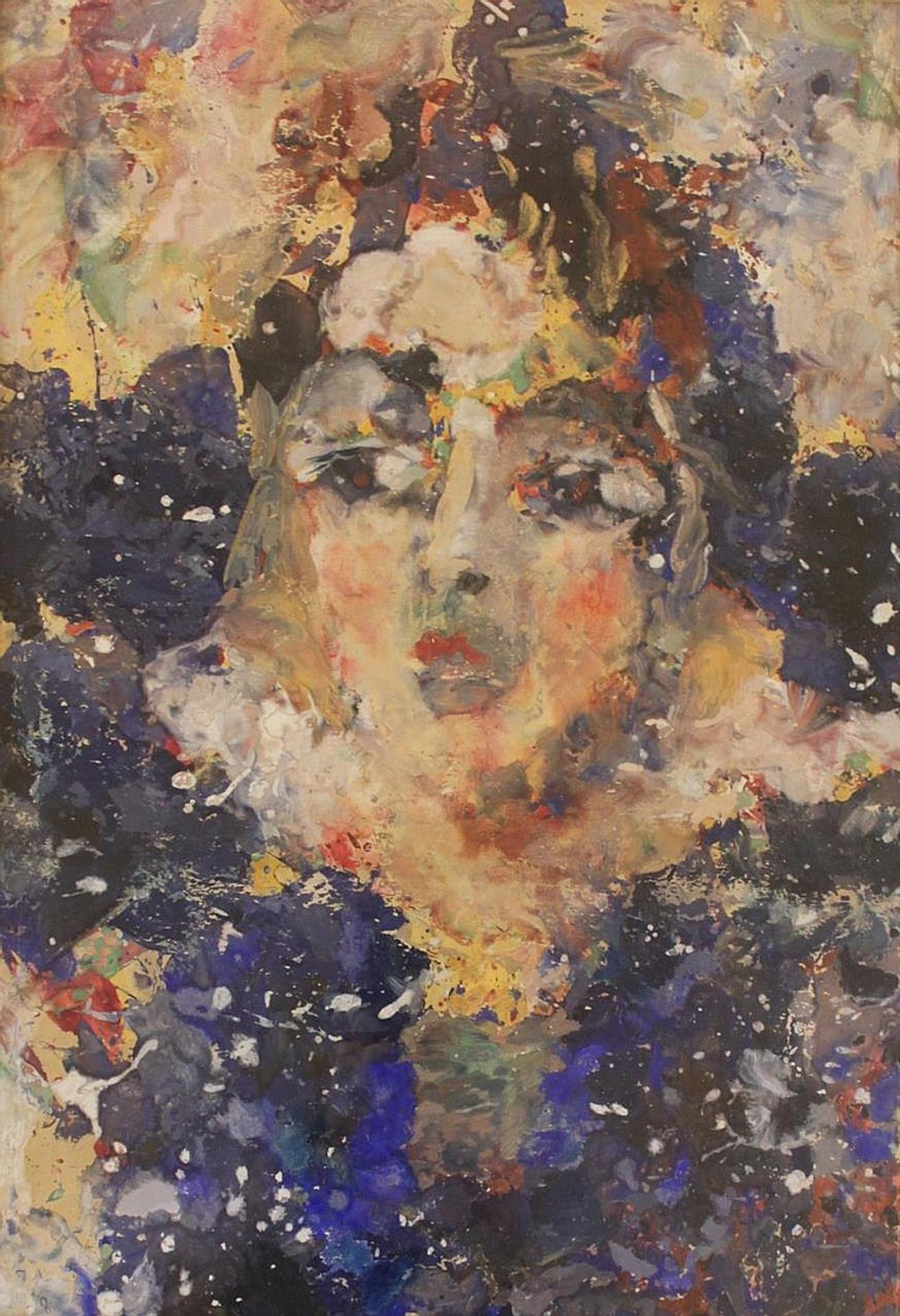 Anatoly Timofeevich Zverev (1931-1986) - Portrait of a Woman