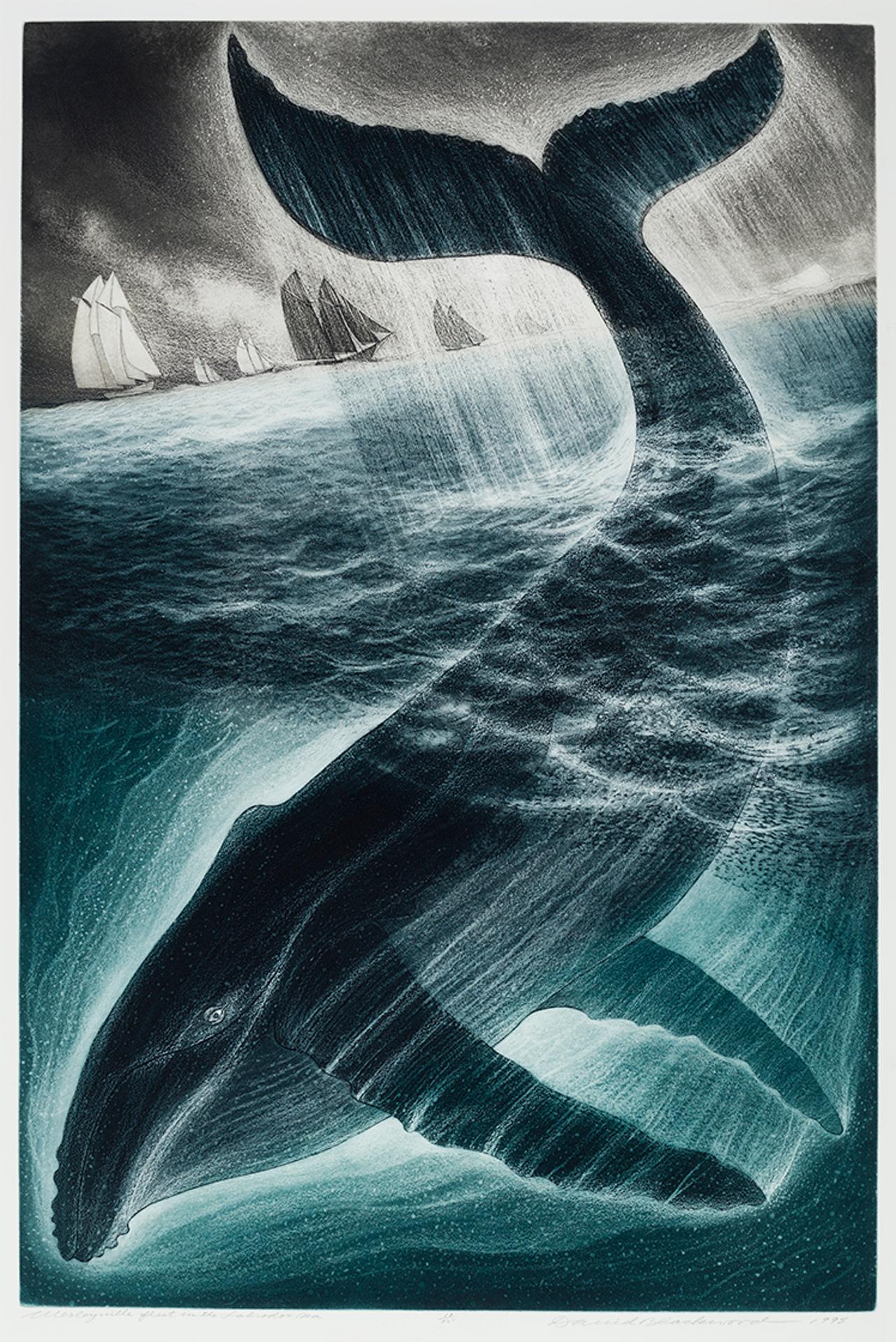 David Lloyd Blackwood (1941-2022) - Wesleyville Fleet in the Labrador Sea