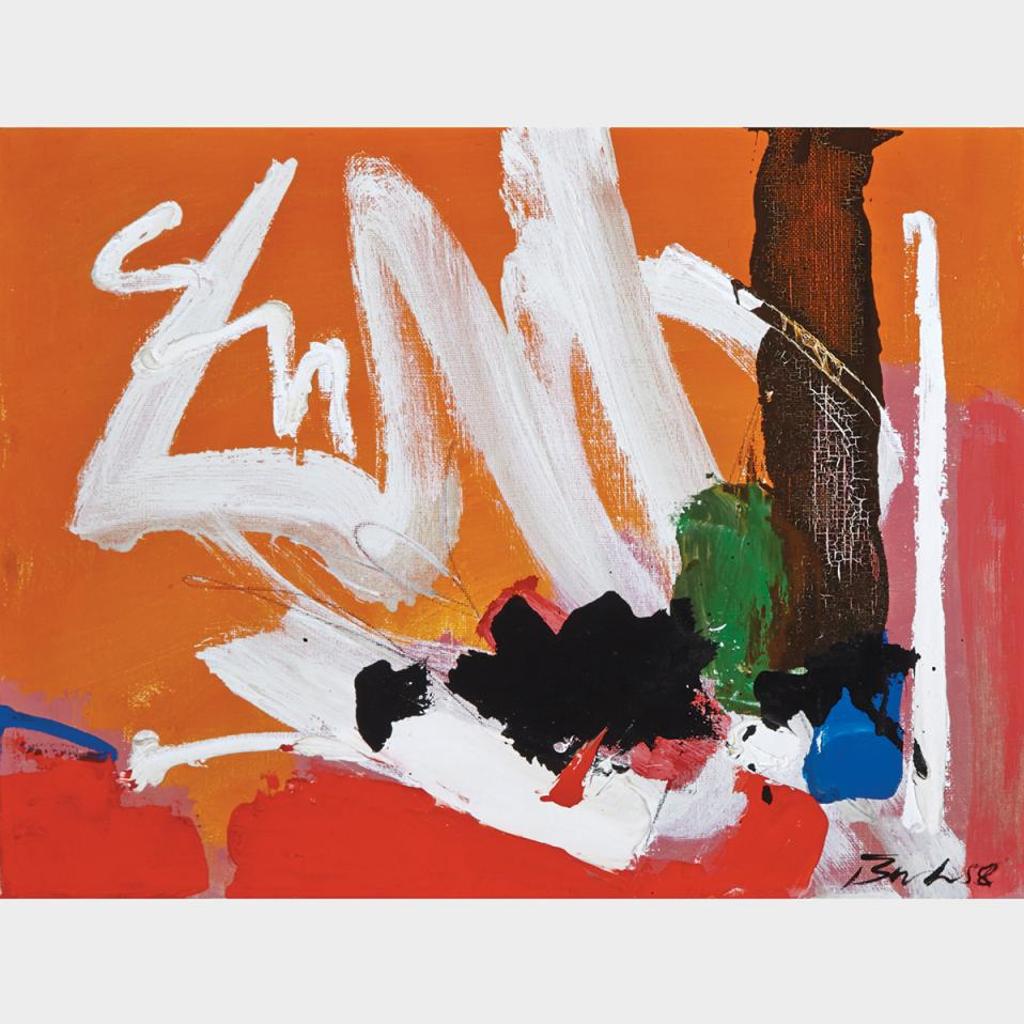Jack Hamilton Bush (1909-1977) - On An Orange Ground