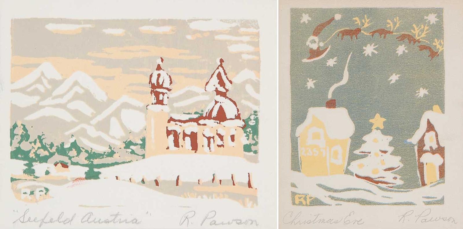 Ruth May Pawson (1908-1994) - Christmas Eve