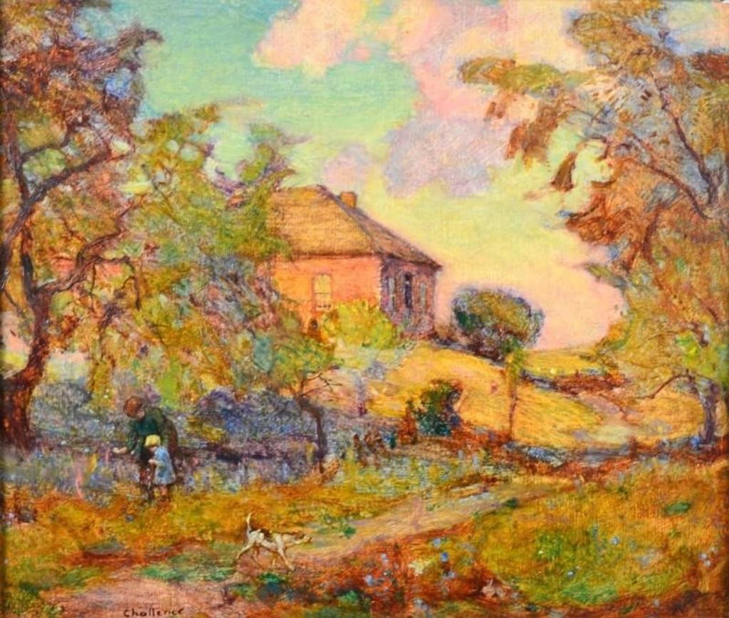 Frederick Sproston Challener (1869-1958) - An Old Farmhouse