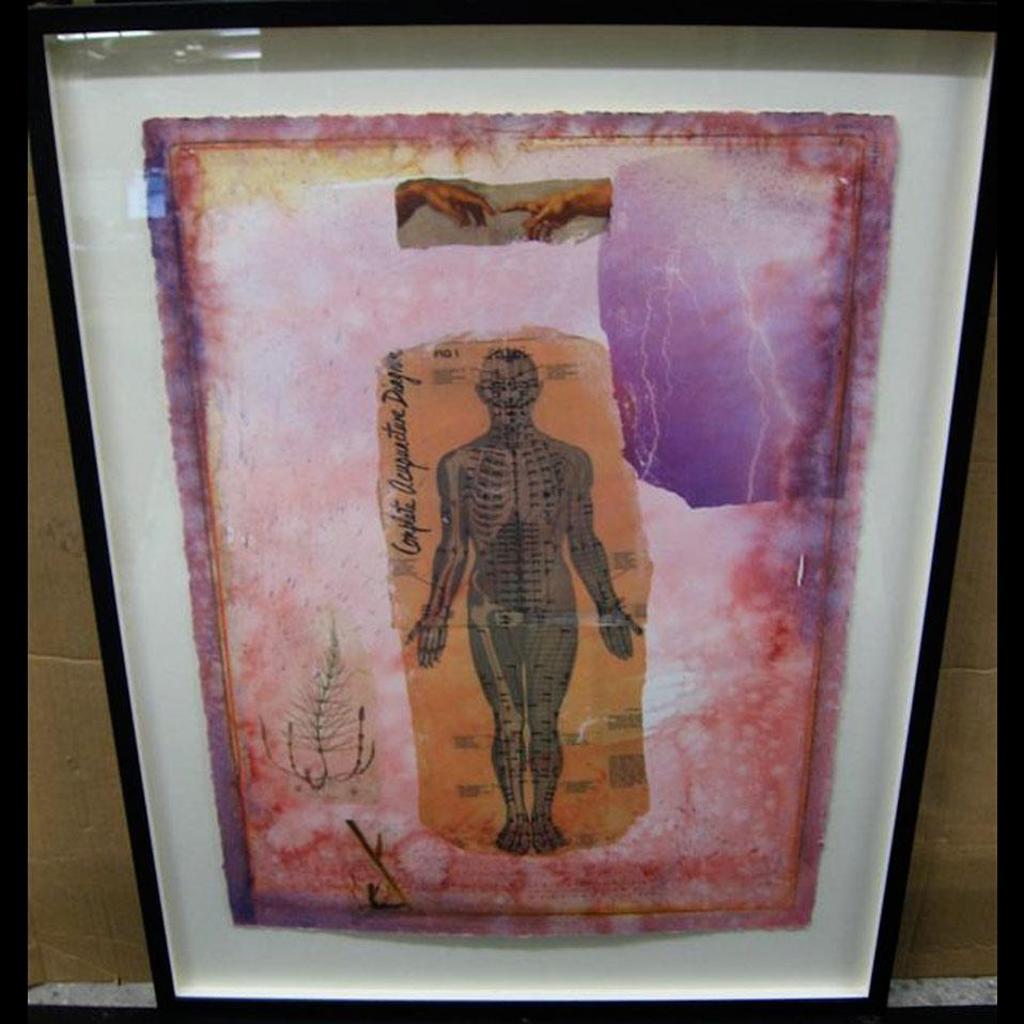 Carl Beam (1943-2005) - Complete Acupuncture Diagram