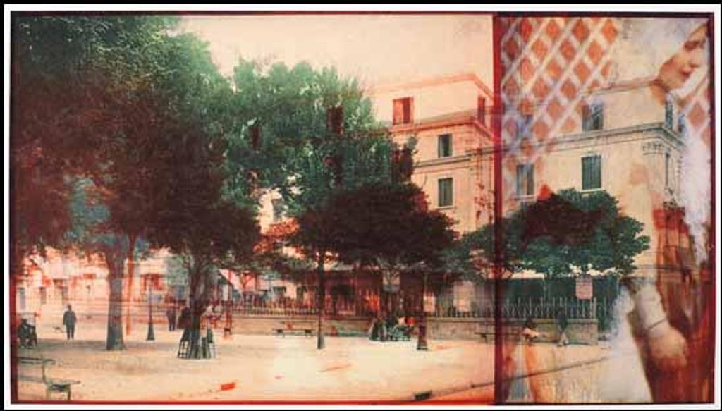 Barbara Ann Astman (1950) - #2 Avachon (from the series Paris Postcard)