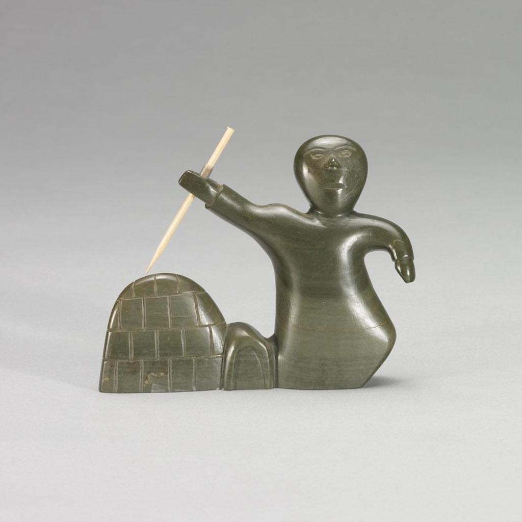Daniel Angutiguluk (1908-1980) - Hunter And Igloo