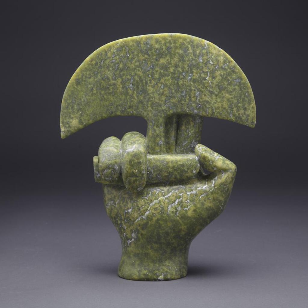 Pitseolak Niviaqsi (1947-2015) - Hand With Ulu