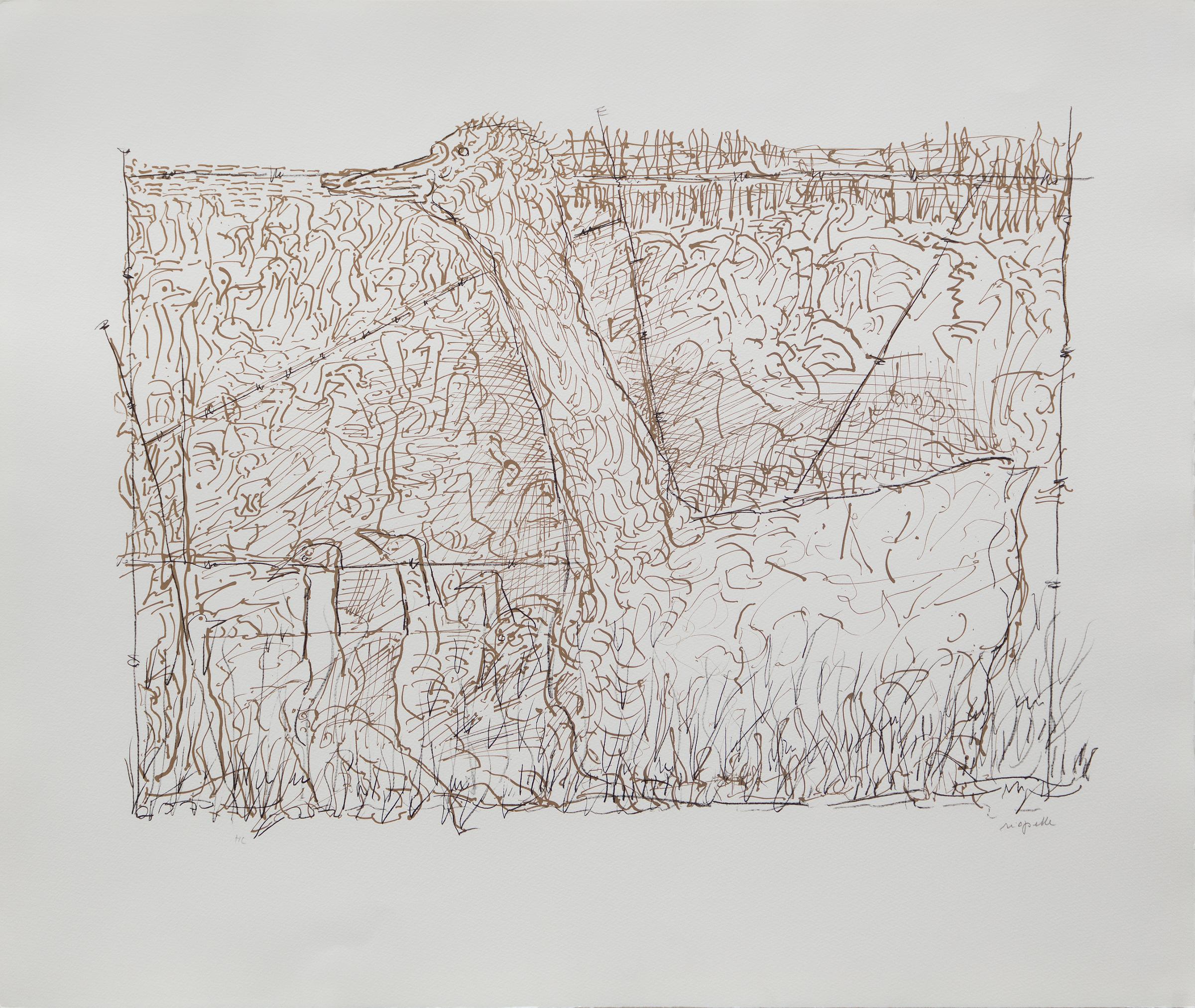 Jean-Paul Riopelle (1923-2002) - Au repos, 1983