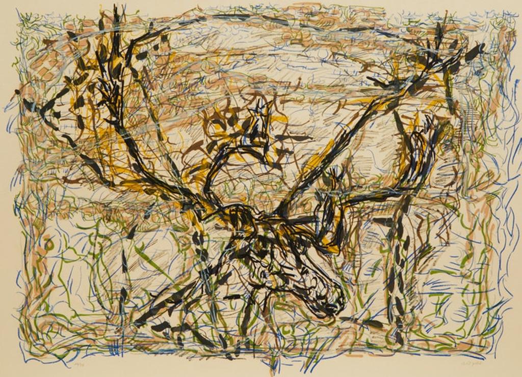 Jean-Paul Riopelle (1923-2002) - Caribou (1976)