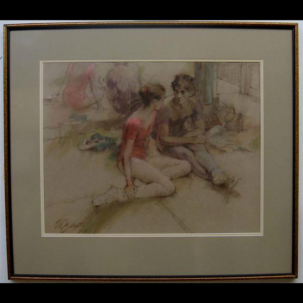 Erik Dzenis (1925) - Break Time - Ballet Dancers