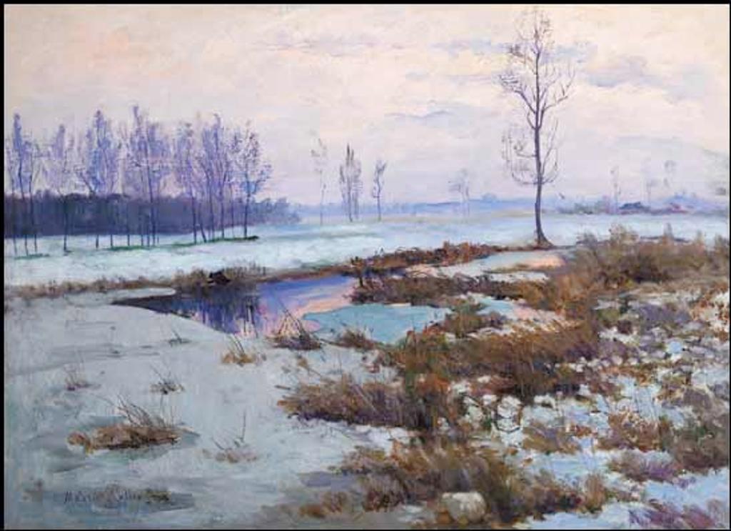 Maurice Galbraith Cullen (1866-1934) - Spring Scene, St. Marguerite