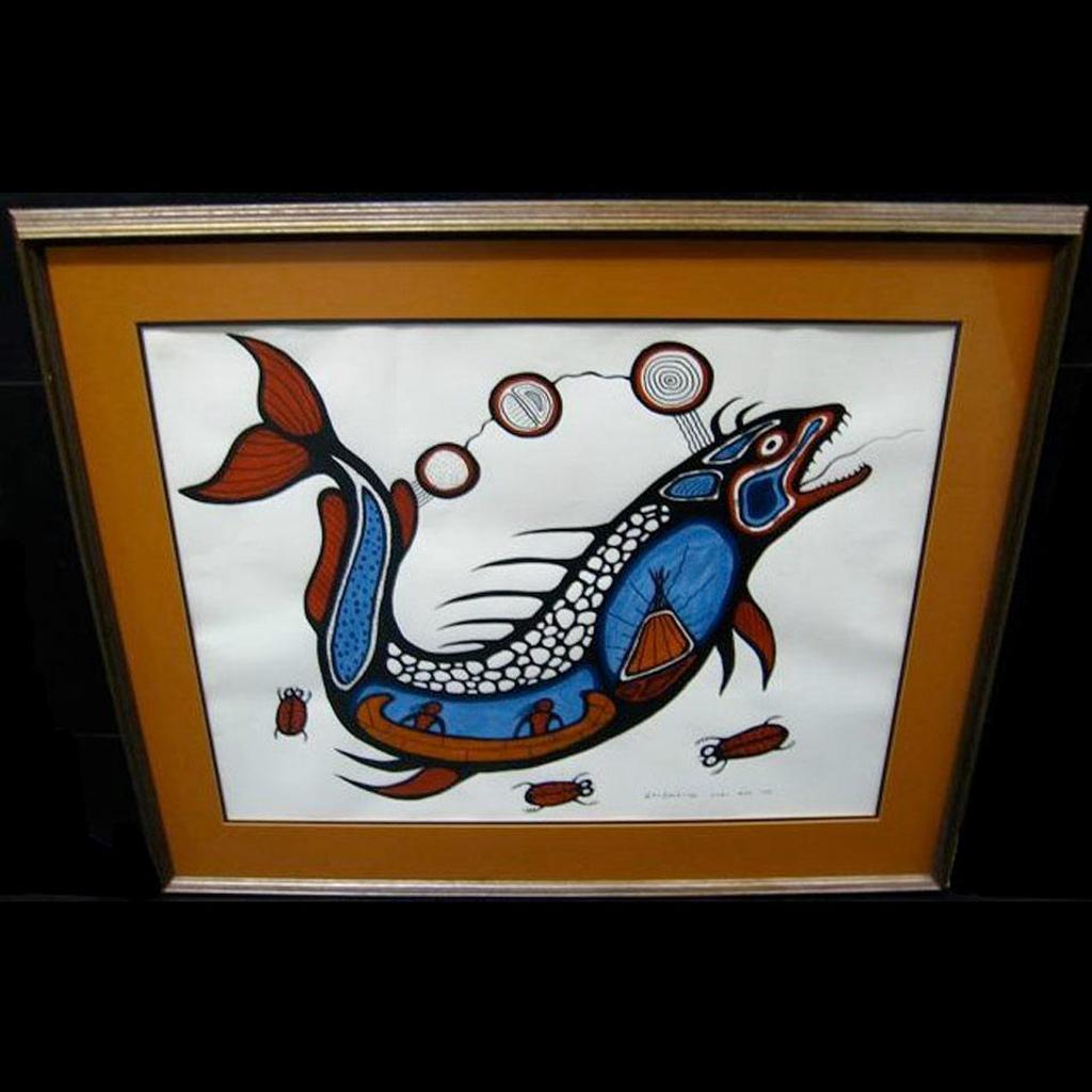 Carl Ray (1942-1978) - Fish With Waterbugs