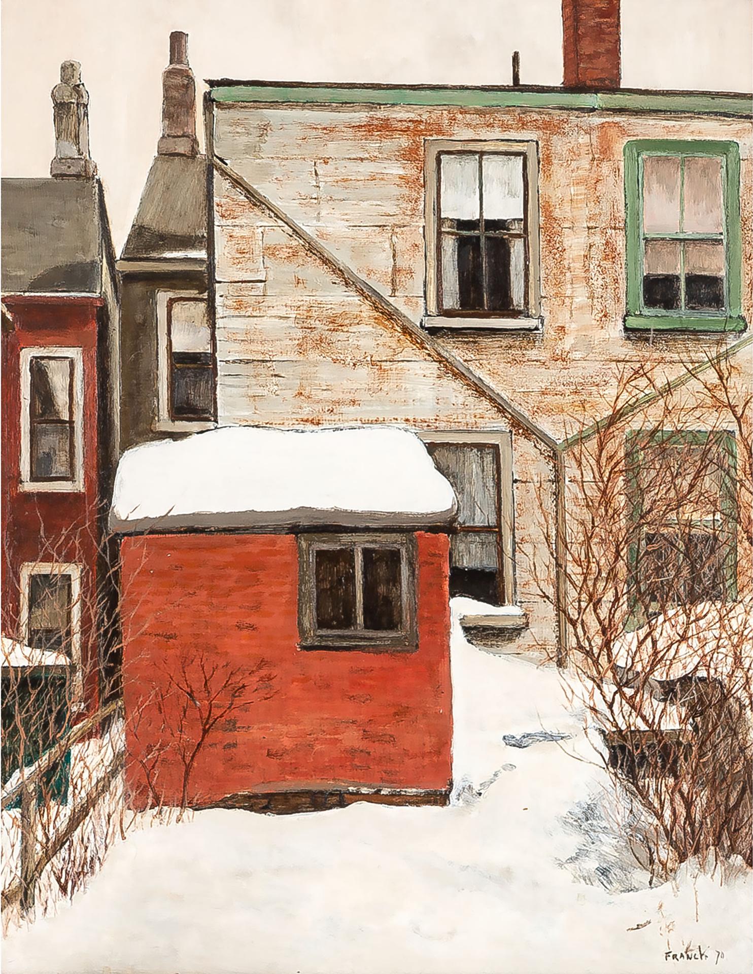 Albert Jacques Franck (1899-1973) - Back Of Afton Ave