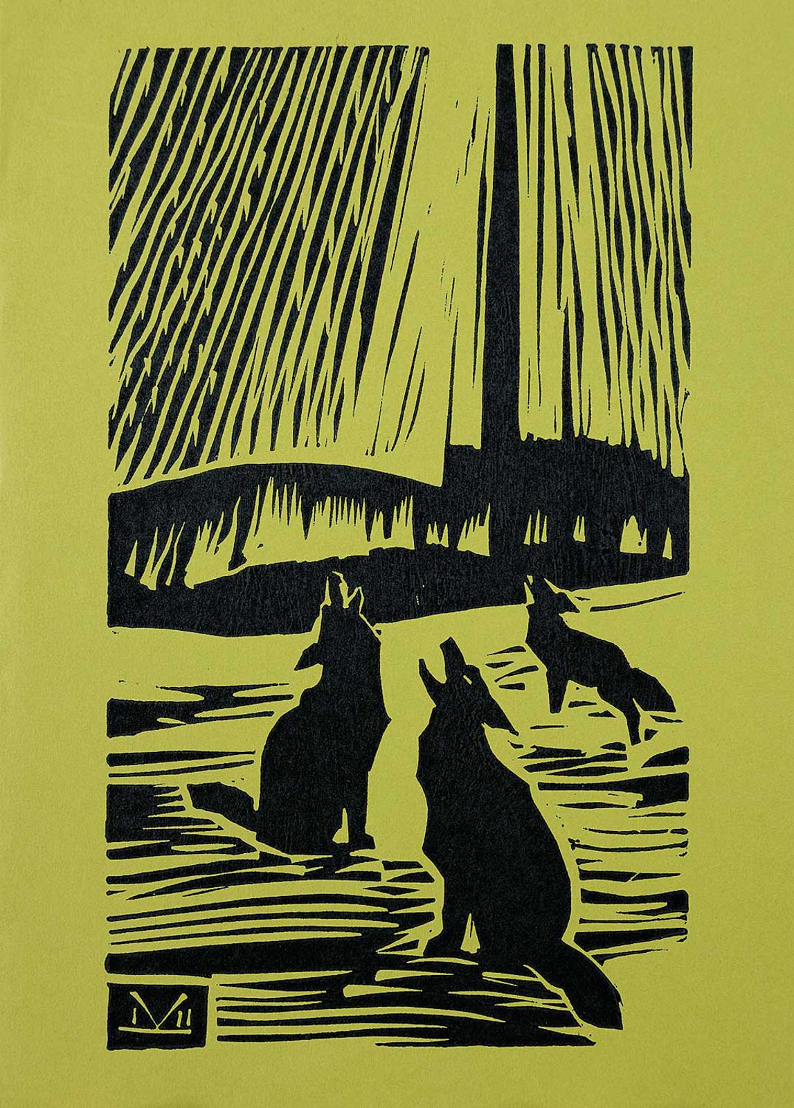 Illingworth Holey (Buck) Kerr (1905-1989) - Untitled - Coyotes
