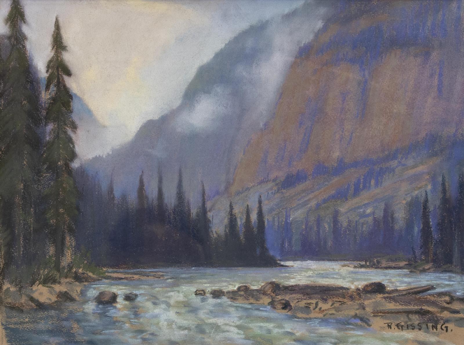 Roland Gissing (1895-1967) - YOHO VALLEY; ca 1928