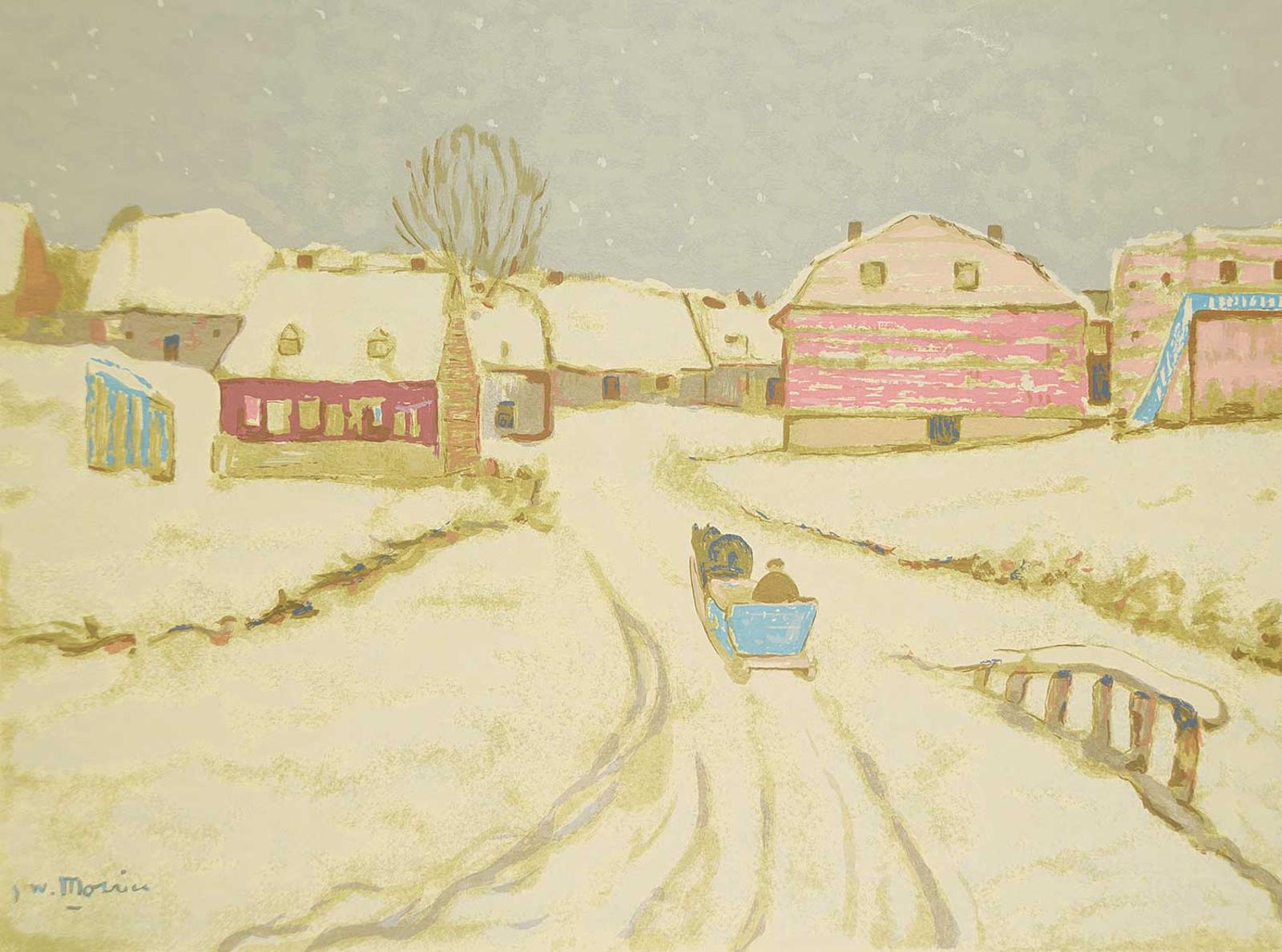 James Wilson Morrice (1865-1924) - Untitled - Entrance to a Village