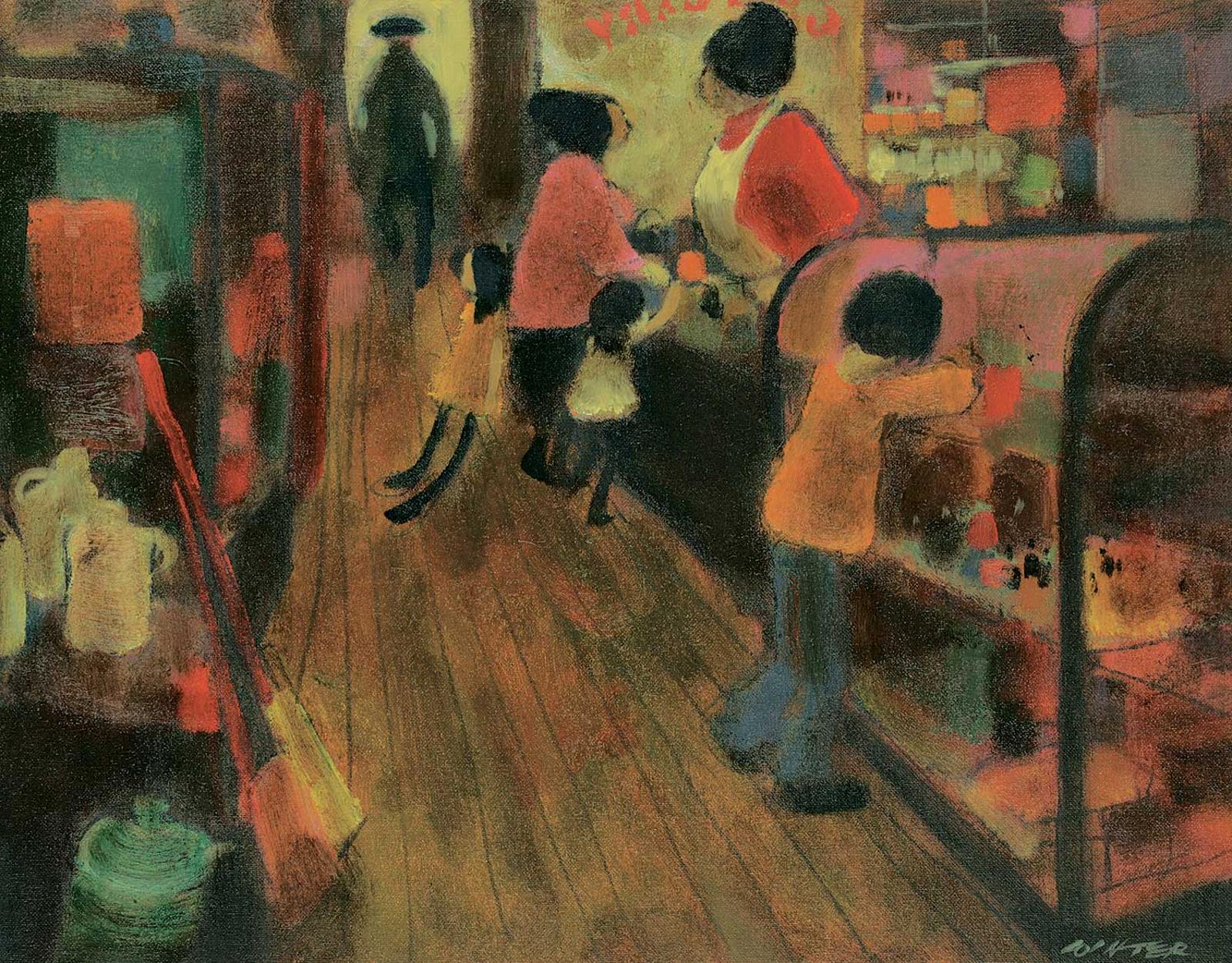 William Arthur Winter (1909-1996) - Country Store
