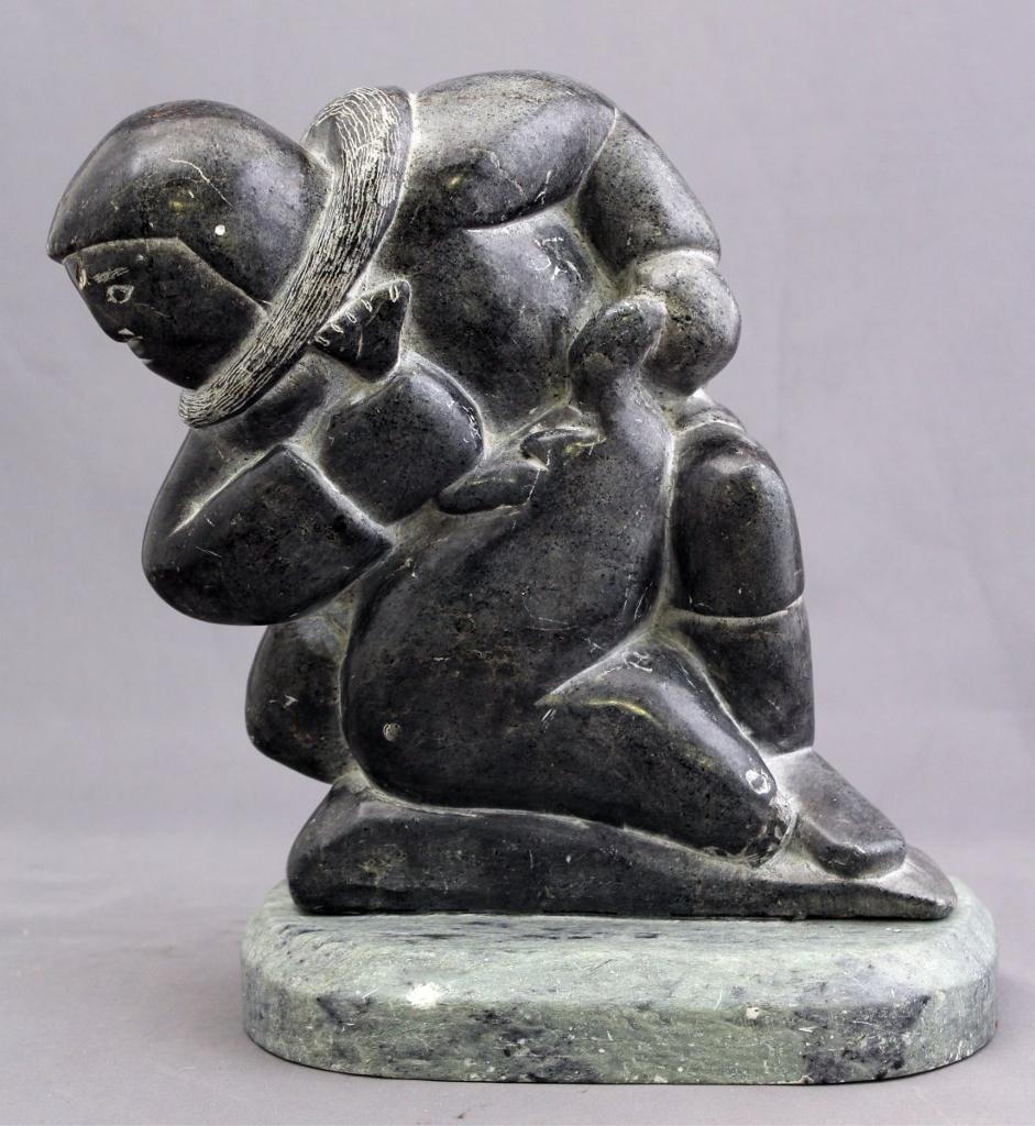 Adamie Alaku Anauta Anautak (1946-2016) - Hunter Wrestling With Seal