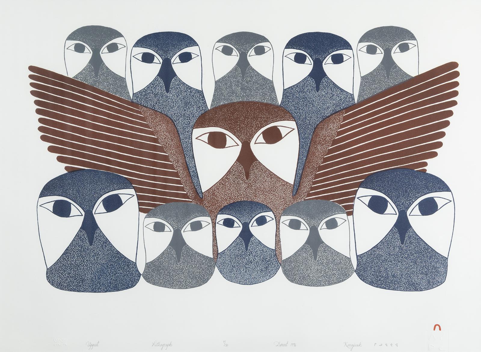 Kenojuak Ashevak (1927-2013) - Uppiit