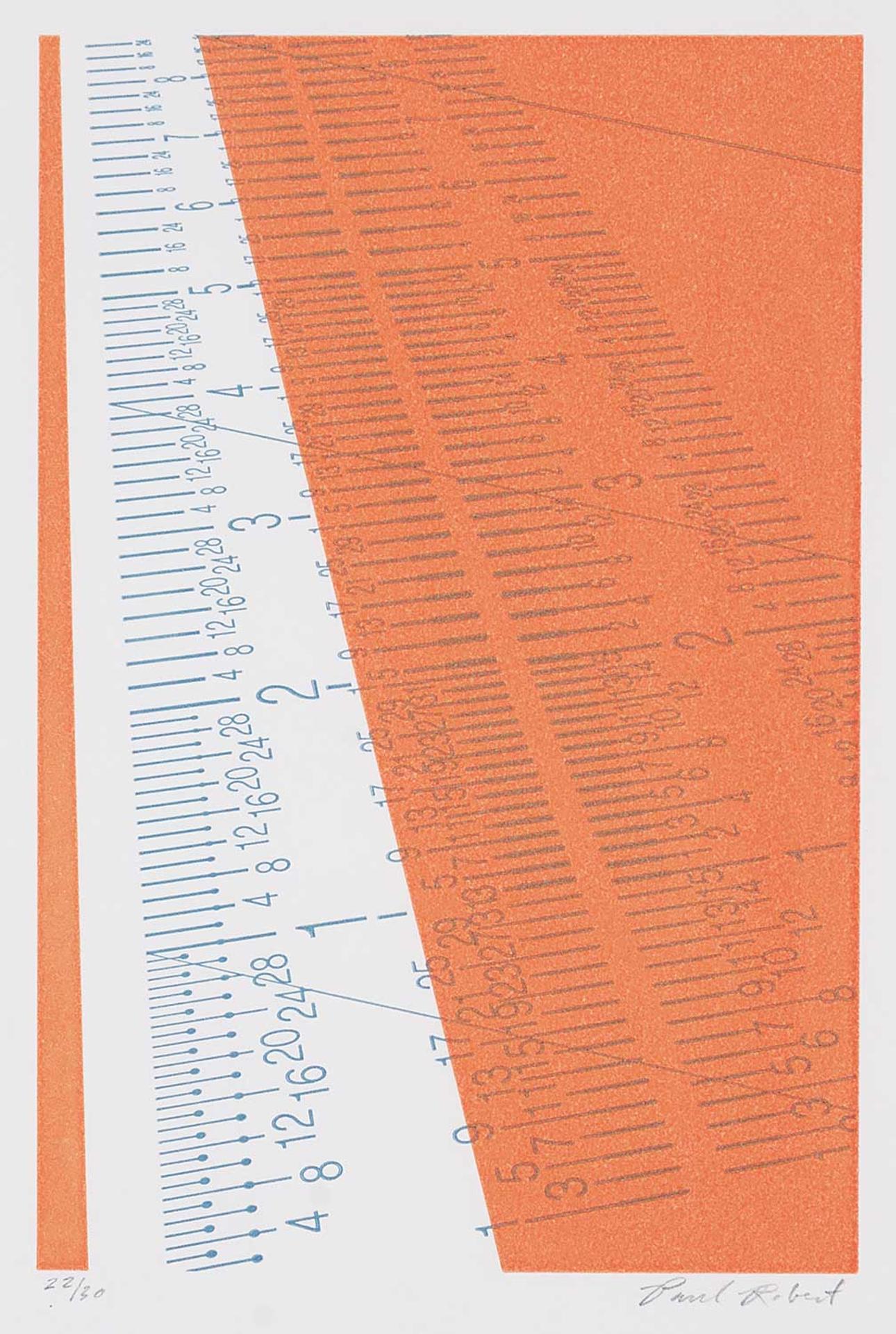 Paul Robert - Untitled - Ruler #22/30