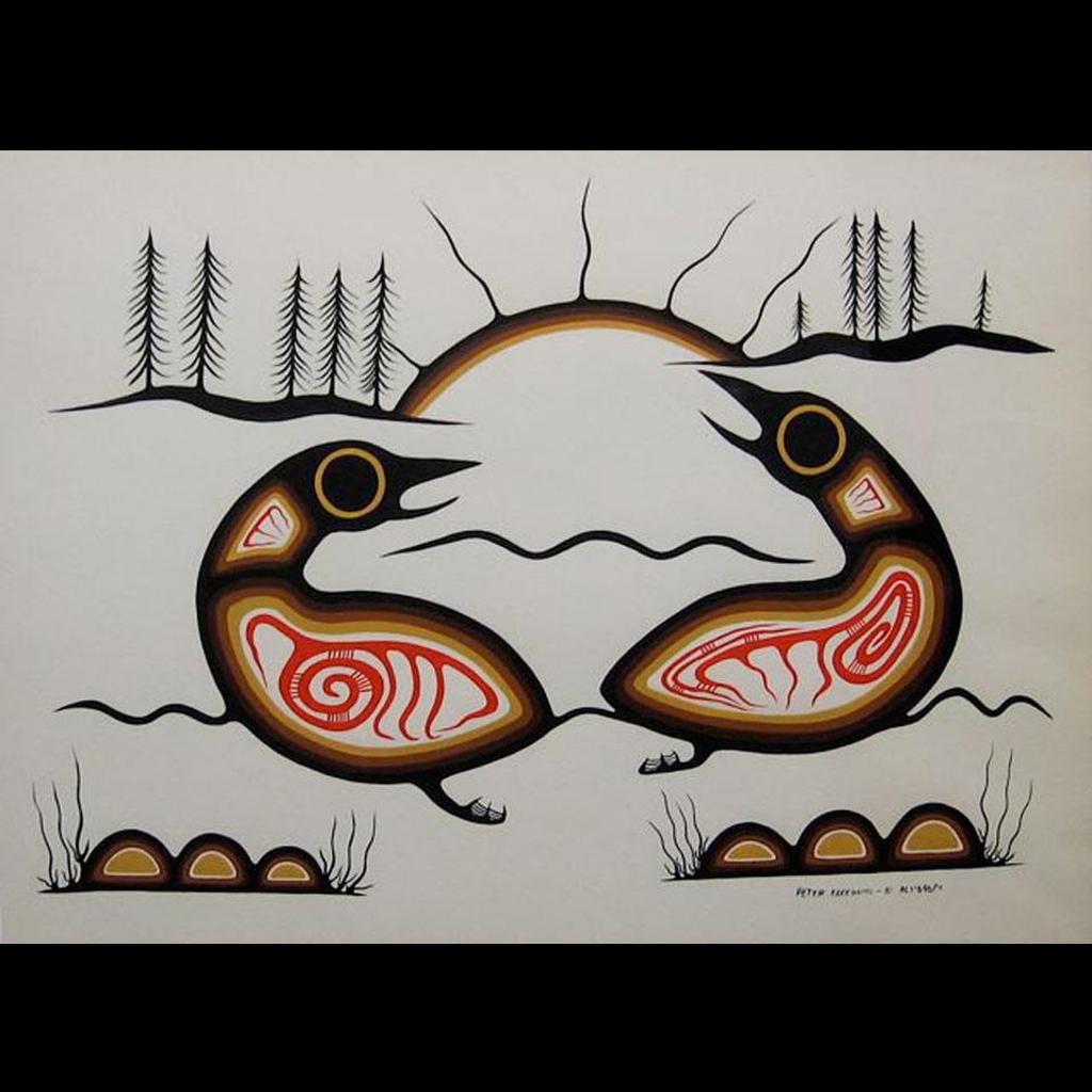 Peter Kakegamic - Sun Rise Morning; Duck