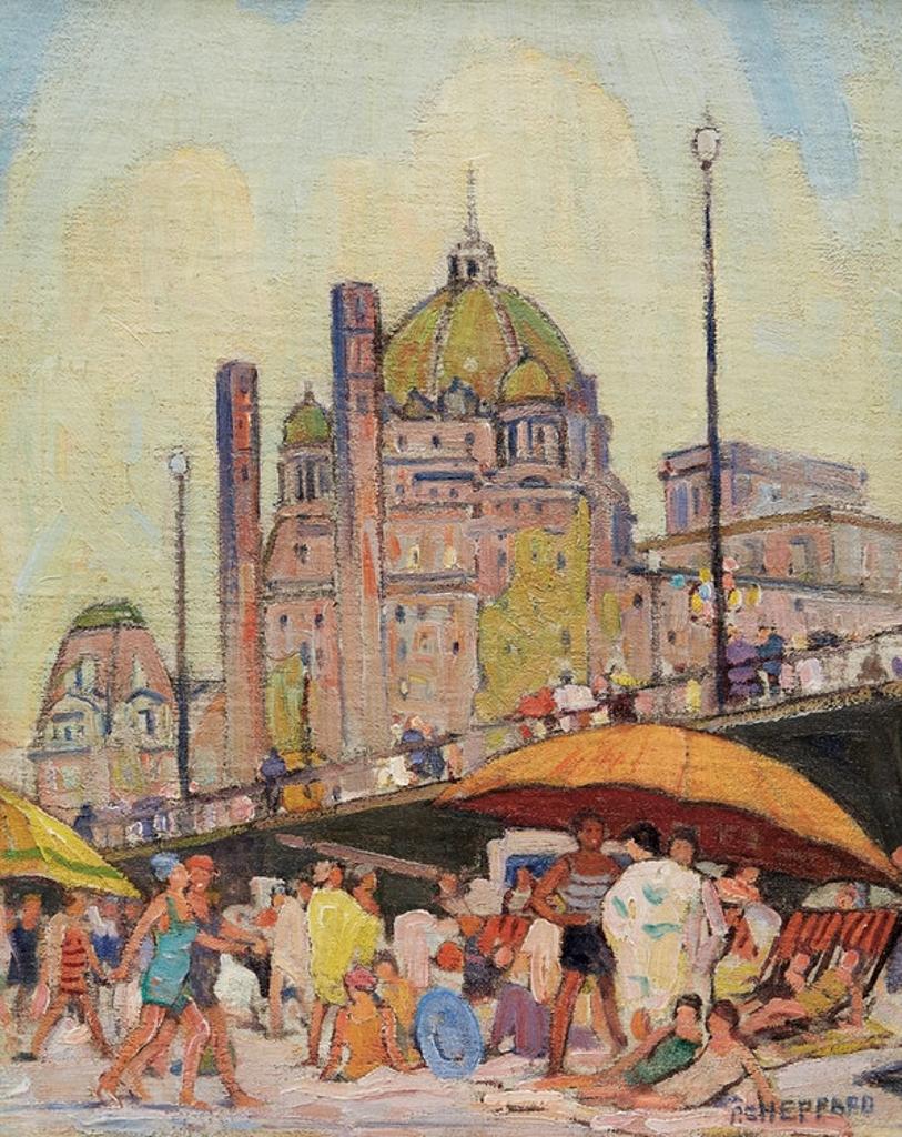 Peter Clapham (P.C.) Sheppard (1882-1965) - The Boardwalk, Atlantic City, New Jersey