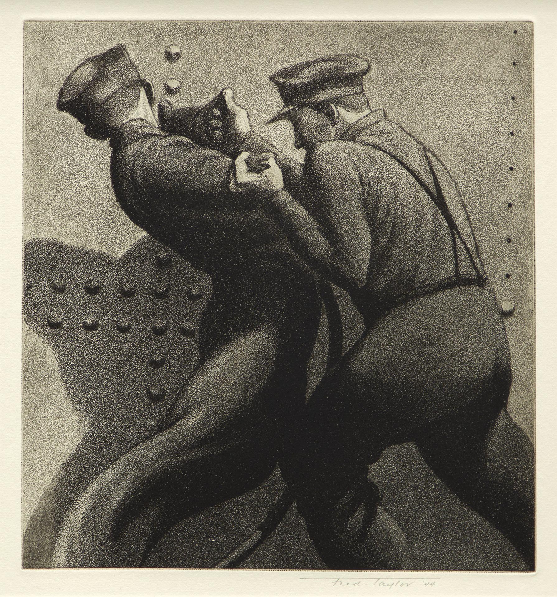 Frederick Bourchier Taylor (1906-1987) - Hull Rivetting, 1944