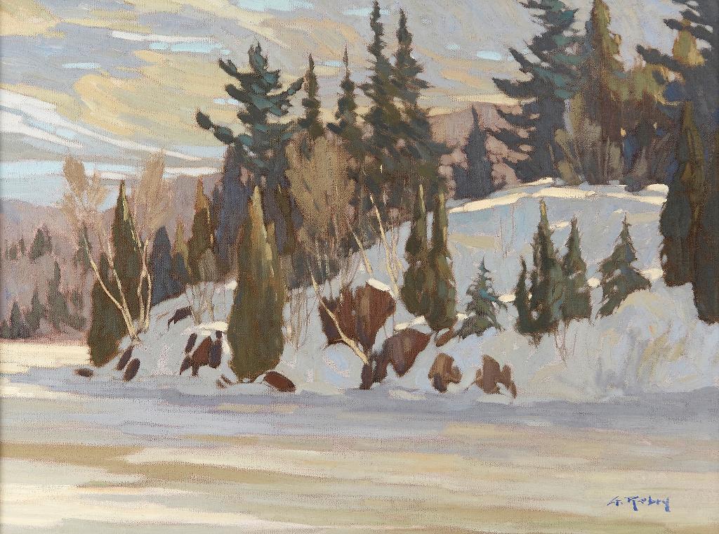 Gaston Rebry (1933-2007) - Au Grand Lac Long