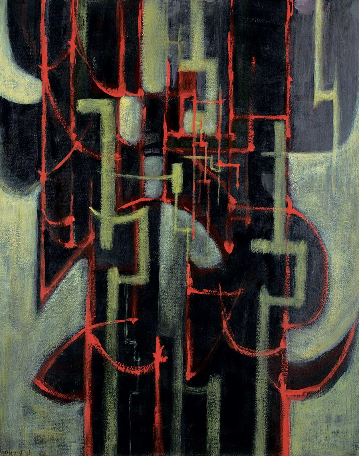 Ronald John (Gyo-Zo) Spickett (1926-2003) - Untitled - Factory