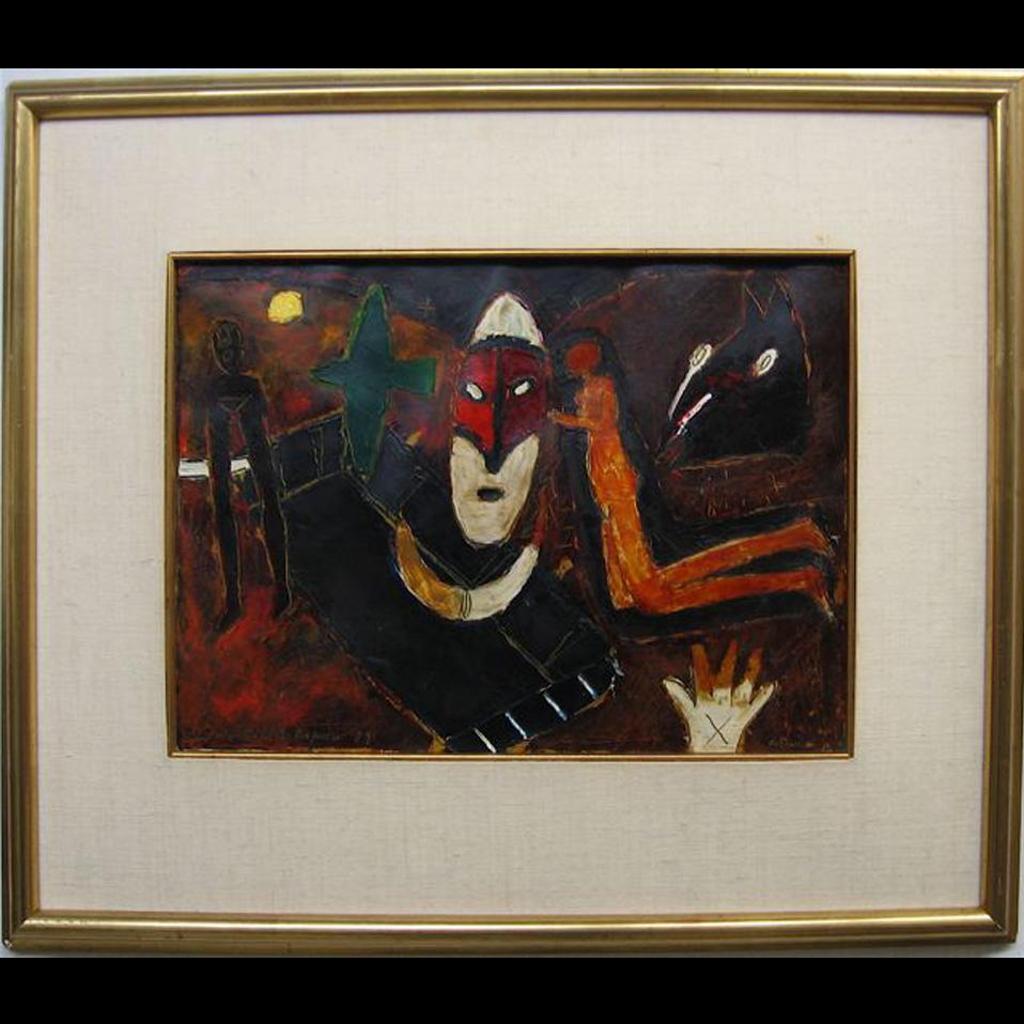 Peter Noel Lawson - Oil On Paper; Signed And Dated ‘89 Lower Left