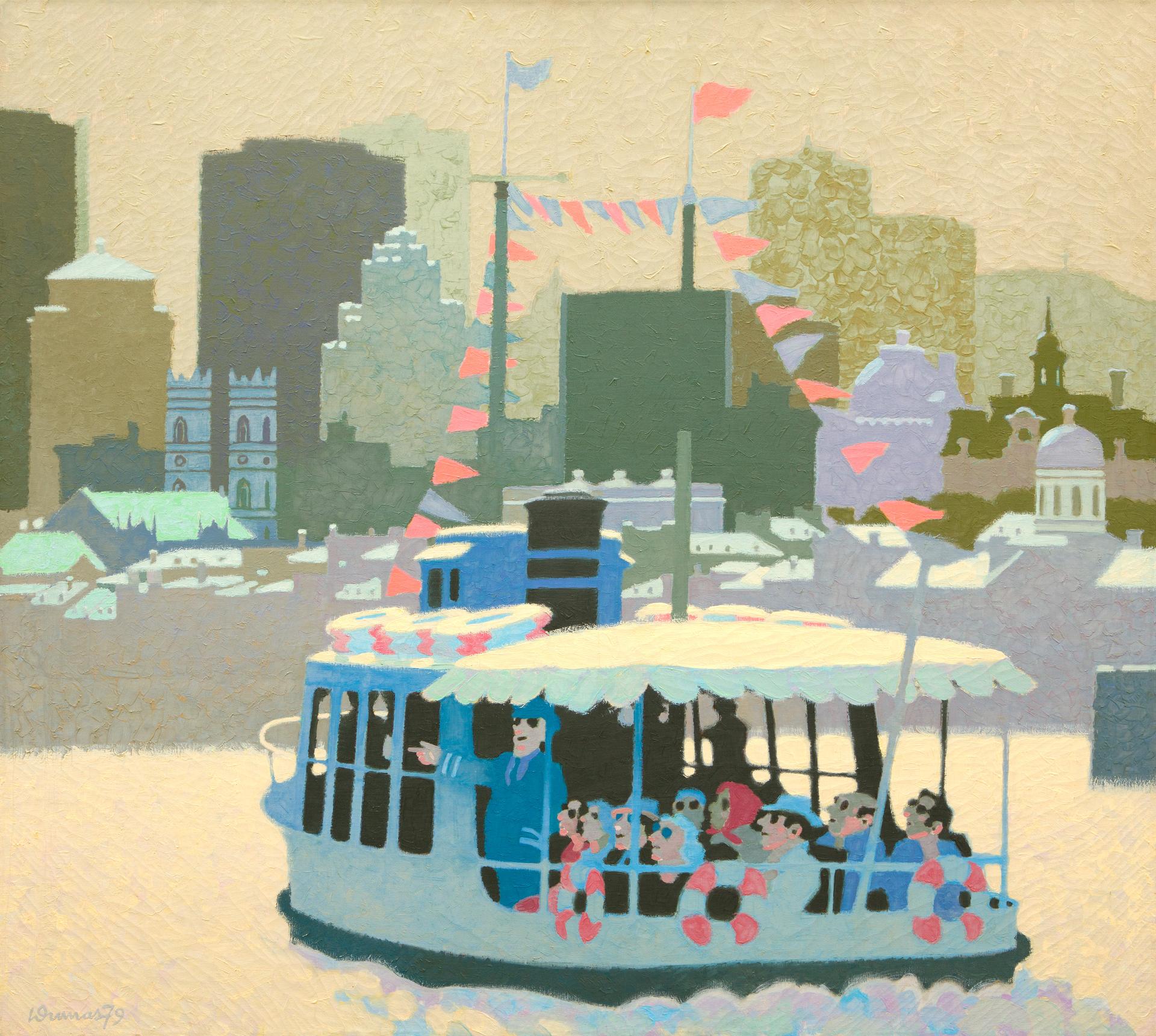 Antoine Dumas (1932) - La vieille métropole, 1979
