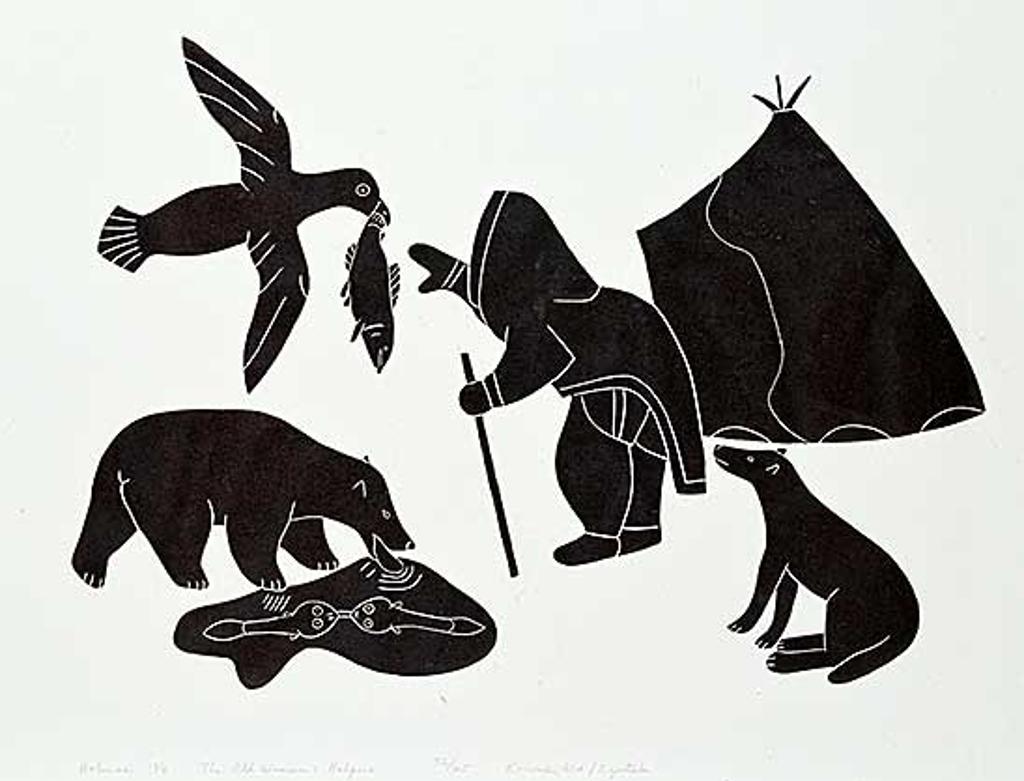 Helen Mabel Nigiyok Kalvak (1901-1984) - The Old Woman's Helpers #32/45